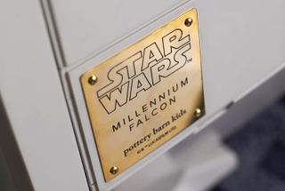 Illustration for article titled Crap, it Turns Out That Pottery Barn Millennium Falcon Bed Costs $4,000